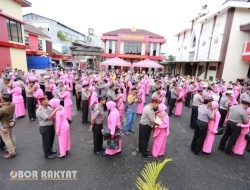 157 Personel Polri dan ASN Polres Jember Naik Pangkat, Kapolres: Jadi Motivasi Tingkatkan Pelayanan