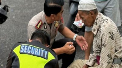 Kapolresta Banyuwangi Turun Langsung Tangani Kecelakaan di Depan Hotel El Royal, Korban Lansia Dievakuasi ke RS