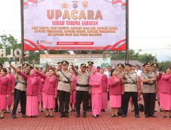 Kapolres Simalungun Pimpin Sertijab 8 Pejabat: “Jabatan Adalah Amanah dari Tuhan”