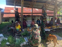 TNI Borong Hasil Bumi Mama-Mama Papua, Dorong Ekonomi Lokal di Mamberamo Tengah