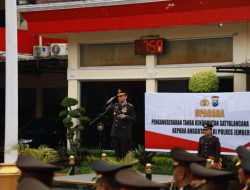 56 Personel Polres Jember Terima Satya Lencana Pengabdian dari Presiden RI