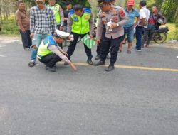 Respon Cepat Polisi Tangani Kecelakaan Maut di Tapian Dolok, Satu Pengendara Tewas