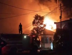 Gudang Logistik PLN ULP Ende Terbakar, Diduga Akibat Korsleting Kabel Lama