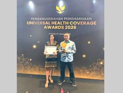 Wakil Bupati Ngada Terima Penghargaan Universal Health Coverage Award 2026 dari BPJS Kesehatan
