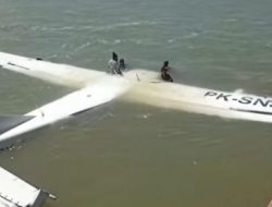 Pesawat Smart Air PK-SNS Jatuh di Perairan Nabire, Seluruh Penumpang Selamat
