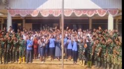 Satgas Gulbencal Kodam I/BB Pulihkan SMP dan SMA Fransiskus Pascabanjir di Tapanuli Tengah