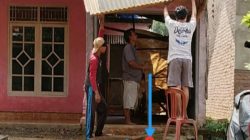 Babinsa Koramil 411-04/TMJ Dampingi Mediasi Sengketa Batas Tanah di Trimurjo Lampung Tengah