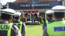 Apel Gelar Pasukan Operasi Keselamatan Semeru 2026 Digelar, Polres Bondowoso Siap Ciptakan Kamseltibcarlantas