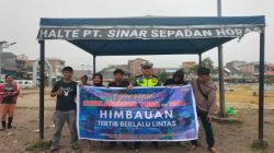 Sat Lantas Polres Simalungun Gencarkan Edukasi Tertib Lalu Lintas dalam Operasi Keselamatan Toba 2026