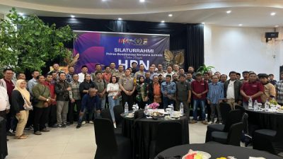 Polres Bondowoso Beri Doorprize Handphone kepada Wartawan di Peringatan HPN 2026