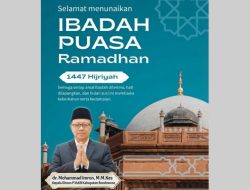 Selamat Menunaikan IBADAH PUASA Ramadhan 1447 Hijiriah