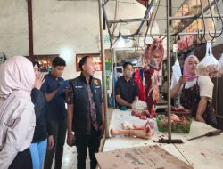 Satgas Pangan Polsek Patrang Pantau Harga Sembako di Pasar Kreongan Jember