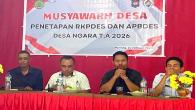 Desa Ngara Cetak Sejarah, APBDes 2026 Ditetapkan Lebih Awal, Peringkat 16 di Kabupaten Ngada