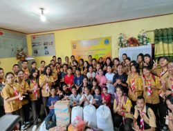 Pramuka SMAN 2 Langke Rembong Gelar Pengabdian di Panti Asuhan Manggarai, Peringati HUT ke-169 Baden-Powell