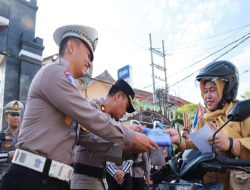 Polantas Menyapa, Polres Jember Intensifkan Safari Kamseltibcar Lantas dan Sosialisasi Jalur Blackspot Jelang Mudik 2026