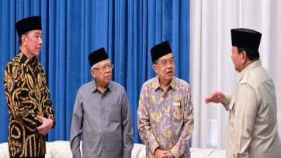 Presiden Prabowo Bahas Eskalasi Konflik Timur Tengah Bersama Tokoh Nasional di Istana Merdeka