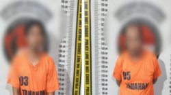 Polsek Bangun Tangkap Dua Pengedar Sabu 4,6 Gram di Eks Lokalisasi Bukit Maraja