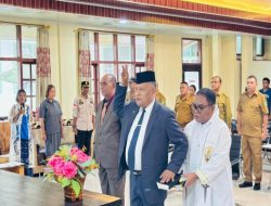 Johanes Capristrano Watu Ngebu Resmi Dilantik sebagai Sekda Ngada, Bupati Tekankan Perkuat Sinergi Birokrasi