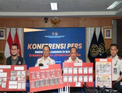 13 WNA Jepang Diduga Jalankan Online Scamming di Sentul, Imigrasi Bogor Amankan Sejumlah Perangkat Elektronik