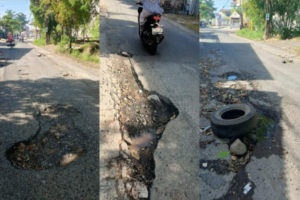 Banyuwangi, Obor Rakyat – Kondisi sejumlah ruas jalan rusak di Kabupaten Banyuwangi, Jawa Timur menjadi sorotan publik.