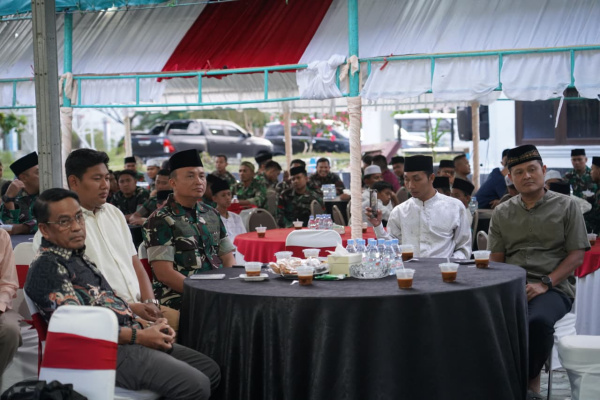 Palu, Obor Rakyat – Dalam semangat berbagi di bulan suci Ramadhan, Korem 132/Tadulako menggelar kegiatan buka puasa bersama dengan para veteran dan anak-anak panti asuhan di Makorem, Kota Palu, Jumat (6/3/2026).