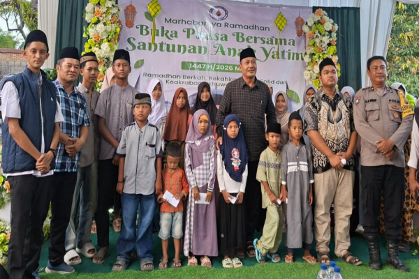 Simalungun, Obor Rakyat – Mengisi momentum bulan suci Ramadan dengan kegiatan penuh makna, keluarga besar Kesenian Reog Jaranan Pemuda (KRJP) Sumatera Utara (Sumut) menggelar acara buka puasa bersama sekaligus pemberian santunan kepada anak yatim, Senin (9/3/2026).