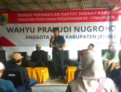 Wahyu Prayudi Serap Aspirasi Warga Rambi, Dorong Transparansi Insentif 22 Ribu Guru Ngaji di Jember