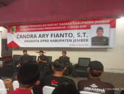 Candra Ary Fianto Soroti Geopolitik Dunia dan Pengawasan Program Makan Bergizi Gratis Saat Reses di Jember