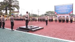 Kapolres Simalungun Bagikan Parcel Lebaran untuk Personel, Apresiasi Kinerja Jelang Idul Fitri