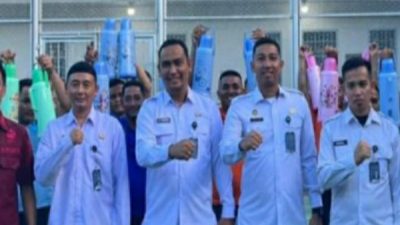 Kalapas Tanjung Pura F. Pandia Berikan Tali Asih untuk Warga Binaan Muslim yang Menjalankan Puasa Ramadhan