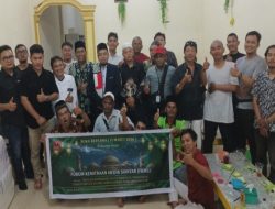 Kasat Narkoba Polres Pematangsiantar Buka Puasa Bersama Jurnalis