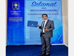 Putra Manggarai Aloisius Hama Raih Gelar Doktor Ilmu Ekonomi di UII Yogyakarta