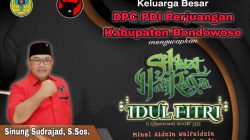 Keluarga Besar DPC PDI Perjuangan Kabupaten Bondowoso