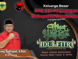 Keluarga Besar DPC PDI Perjuangan Kabupaten Bondowoso