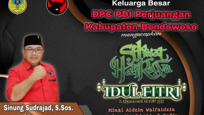 Keluarga Besar DPC PDI Perjuangan Kabupaten Bondowoso