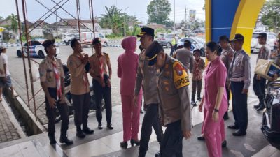 Kapolres Jember Cek Kesiapan Pos Pengamanan Lebaran dan Nyepi 2026, Pastikan Mudik Aman dan Lancar