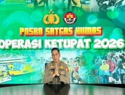 Operasi Ketupat 2026 Hari ke-9 Aman Kondusif, Polri Hentikan One Way Nasional