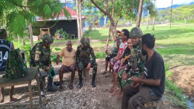 TNI Gelar Pelayanan Kesehatan Gratis di Kobakma, Warga Papua Pegunungan Antusias