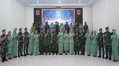 Danrem 022/Pantai Timur Pimpin Laporan Korps Kenaikan Pangkat di Simalungun