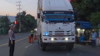 Arus ke Pelabuhan Ketapang Lancar, Polresta Banyuwangi Optimalkan Buffer Zone Bulusan