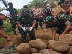 Pangdam I/BB Lakukan Groundbreaking Jembatan Perintis di Langkat