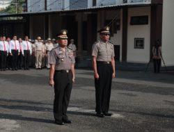 Polres Jember Gelar Upacara Kenaikan Pangkat Pengabdian, Dua Personel Terima Penghargaan