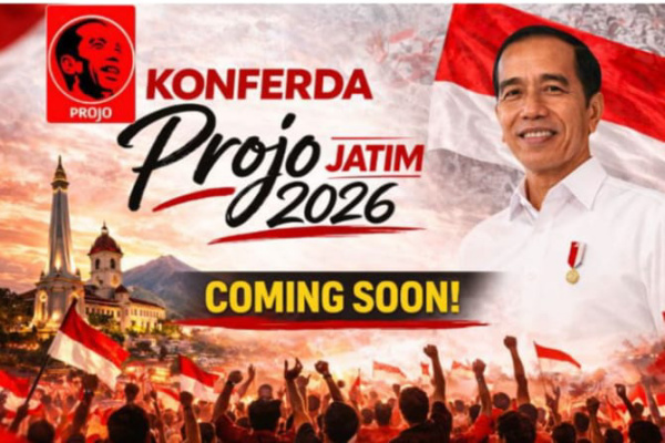 Jember, Obor Rakyat – Dewan Pimpinan Cabang (DPC) Pro Jokowi (Projo) Jember memastikan akan ikut serta dalam menyukseskan agenda Konferensi Daerah (KONFERDA) Projo Jawa Timur yang akan digelar di Malang pada 12 April 2026.