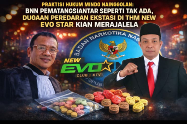 Pematangsiantar, Obor Rakyat - Aktivitas sebuah tempat hiburan malam di Kota Pematangsiantar kembali menuai sorotan. THM New Evo Star yang berlokasi di Jalan Rakutta Sembiring, Kecamatan Siantar Martoba, diduga menjadi lokasi peredaran narkotika jenis ekstasi.