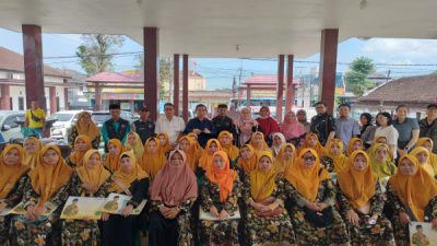Sosialisasi Program UHC, Kegiatan Bunga Desaku Mini Digelar di Bangsalsari Jember
