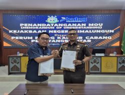 Kejari Simalungun dan Perum BULOG Pematangsiantar Teken MoU Penanganan Masalah Hukum Datun