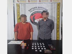 Polres Simalungun Tangkap 2 Pengedar Sabu, Amankan 21,85 Gram Barang Bukti