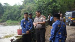 Kapolres Bondowoso Tinjau Jembatan Gentong