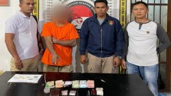 Polsek Raya Kahean Tangkap Bandar Sabu di Simalungun