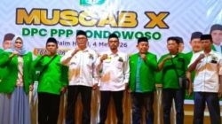 MUSCAB X PPP Bondowoso Usai, Ahmadi Buka Peluang Kepemimpinan Berbasis Restu Ulama